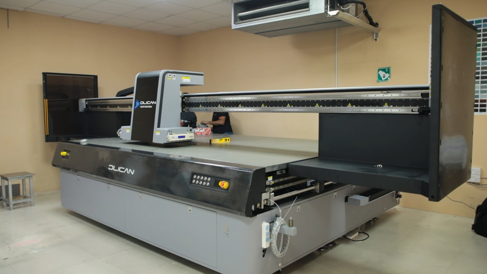 UV Flatbed Printer Installed in the UAE